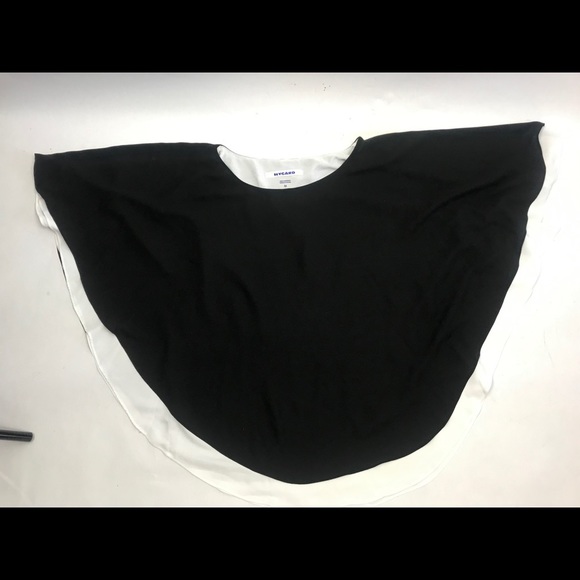 Nygard Women’s Chiffon Sherr Bat Wing Black Blouse - Picture 6 of 6